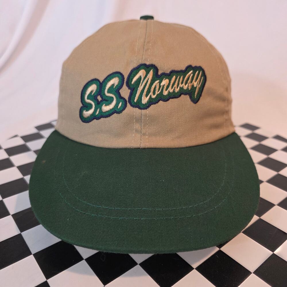 Vintage SS Norway Classic Sportswear Strapback Hat Cap OSFA Made in USA
